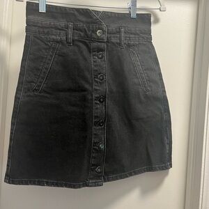 Pilcro Anthropologie Women’s High Rise Skirt Size 4 Button Up